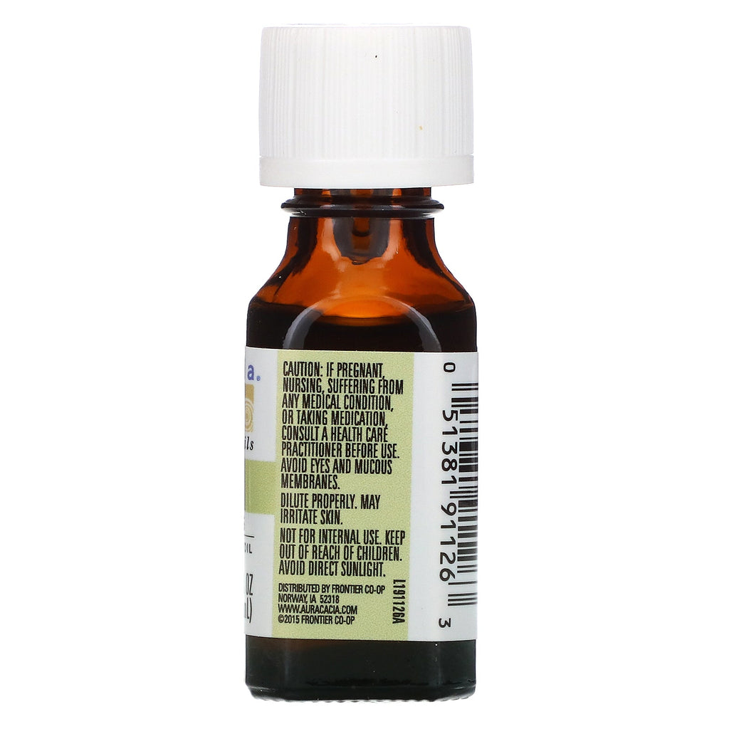 Aura Cacia, Aceite esencial 100 % puro, Lima, 15 ml (0,5 oz. líq.)