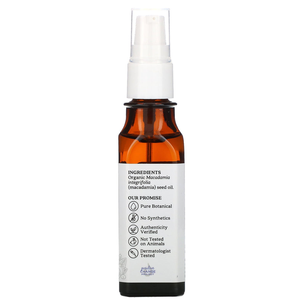 Aura Cacia, Hudplejeolie, Macadamia, 1 fl oz (30 ml)