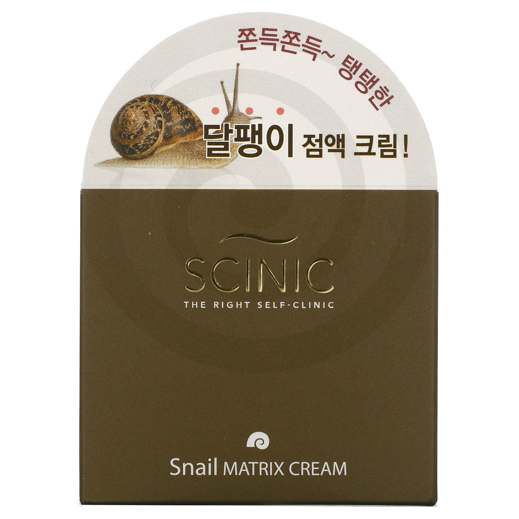 Scinic, Snail Matrix Cream, 1.69 fl oz (50 ml)