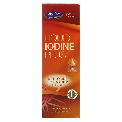 Life-flo, Liquid Iodine Plus, 2 fl oz (59 ml)