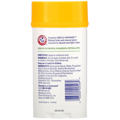 Arm & Hammer, Essentials with Natural Deodorizers, Deodorant, Clean Juniper Berry, 2.5 oz (71 g)