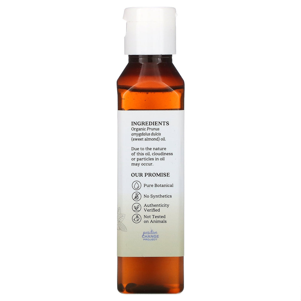 Aura Cacia, , Hudplejeolie, Sød Mandel, 4 fl oz (118 ml)