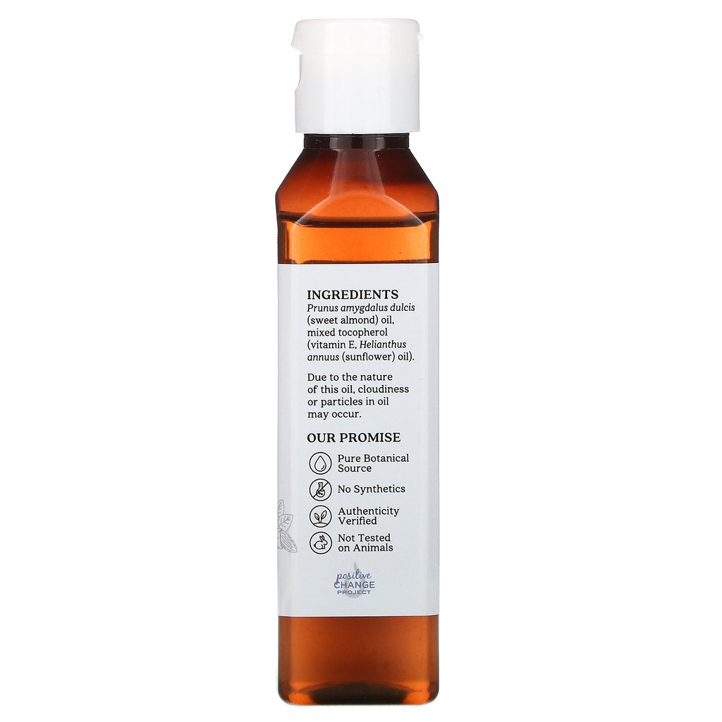 Aura Cacia, Skin Care Oil, Sweet Almond, 4 fl oz (118 ml)