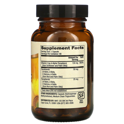 Dr. Mercola, Vitamin E, 90 Capsules