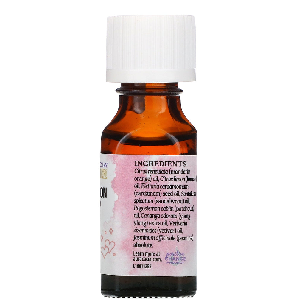 Aura Cacia, ren æterisk olie, Love Potion, 0,5 fl oz (15 ml)