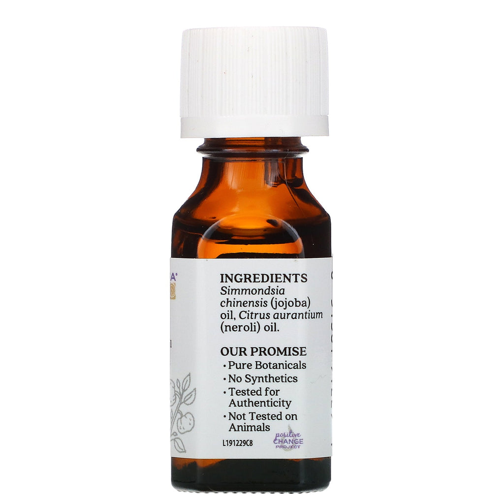 Aura Cacia, ren æterisk olie, Neroli, 0,5 fl oz (15 ml)