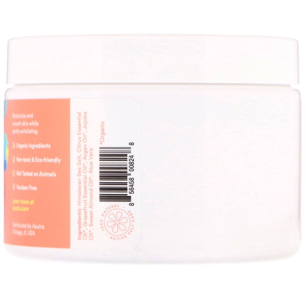 Asutra, Scrub The Day Away, Exfoliating Body Scrub, Vitamin C Scrub, 12 oz (350 g)