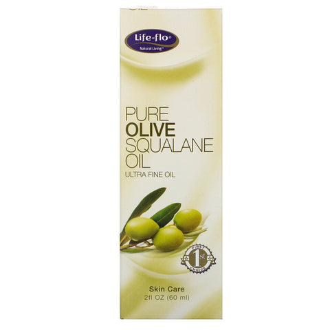 Life-flo, Pure Olive Squalane Oil, 2 fl oz (60 ml)