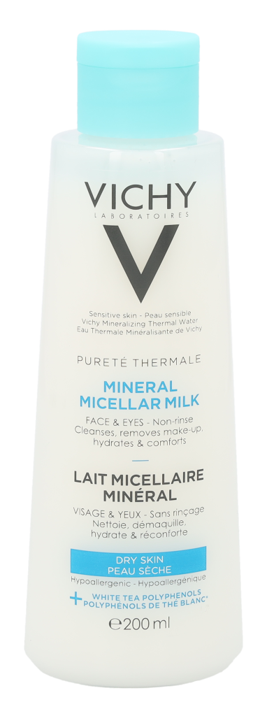 Vichy Pureté Thermale Leche Micelar Mineral 200 ml