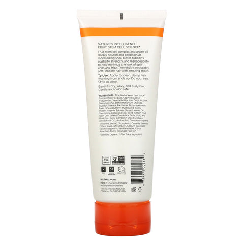 Andalou Naturals, Acondicionador sin enjuague, aceite de argán y karité, 200 ml (6,8 oz. líq.)