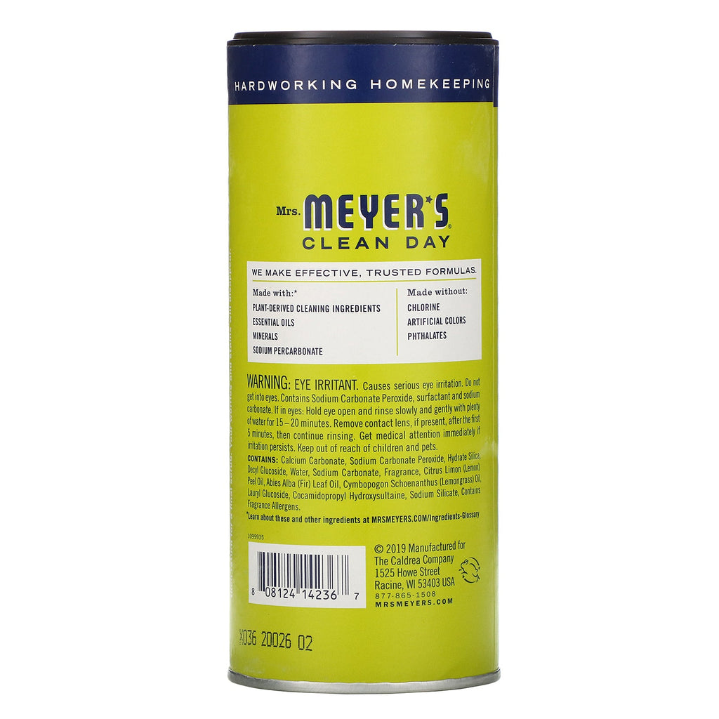 Mrs. Meyers Clean Day, exfoliante de superficies, aroma a hierbaluisa, 11 oz (311 g)