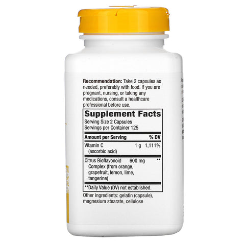 Nature's Way, Bioflavonoides de vitamina C, 1000 mg, 250 cápsulas