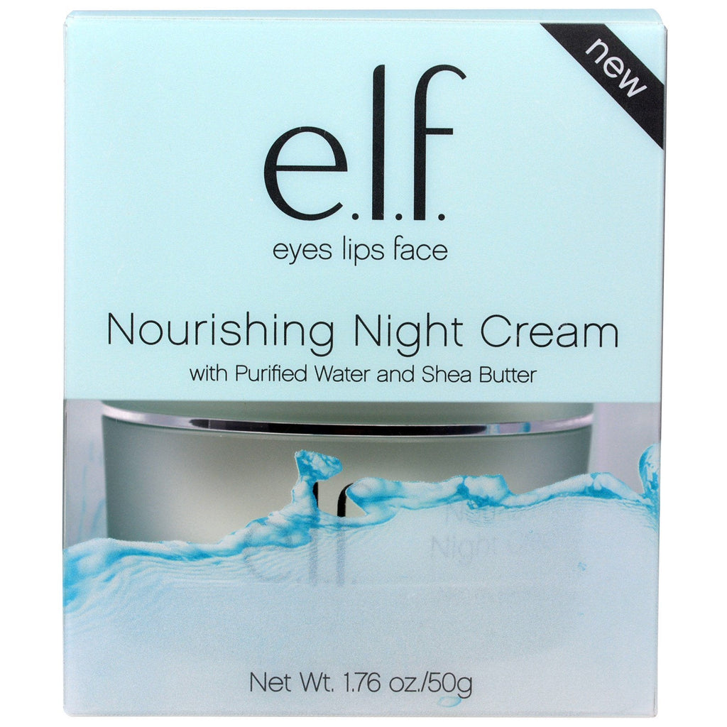 ELF, nærende natcreme, 1,76 oz (50 g)