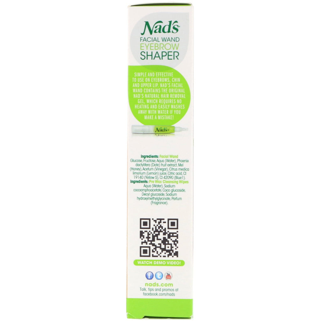 Nad's, Facial Wand Eyebrow Shaper, 0.2 oz (6 g)