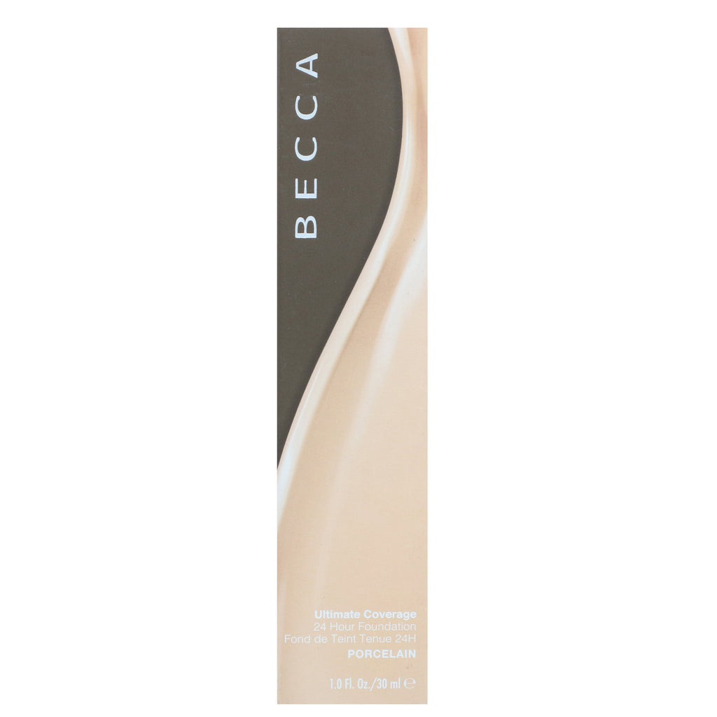 Becca, Ultimate Coverage, 24 Hour Foundation, Porcelæn, 1,0 fl oz (30 ml)