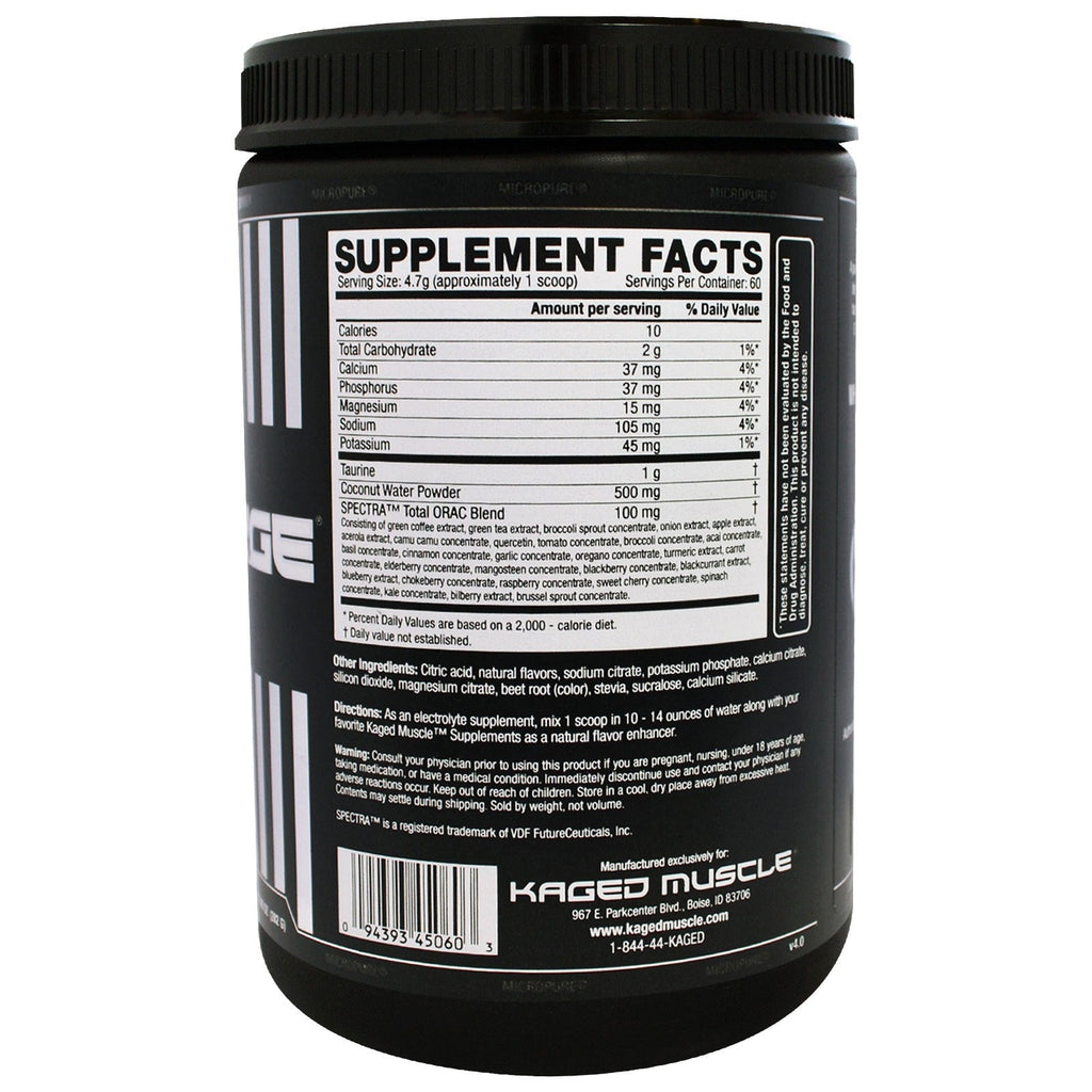 Kaged Muscle, Hydra-Charge, Fruit Punch, 9,95 oz (282 g)