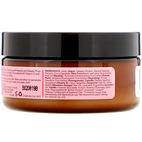 Sukin, Rich Moisture Facial Masque, Hyben, 3,38 fl oz (100 ml)