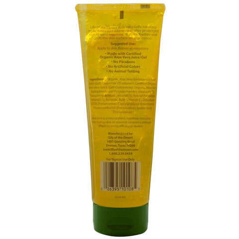 Lirio del desierto, 99 % gel de aloe vera, 8 oz (228 g)