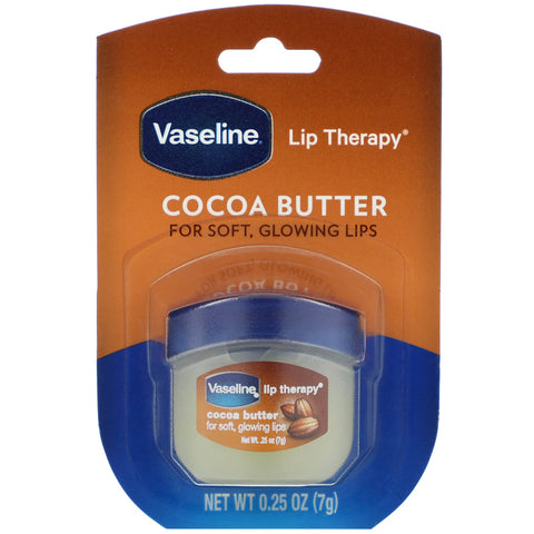 Vaseline, Lip Therapy, Cocoa Butter, 0.25 oz (7 g)