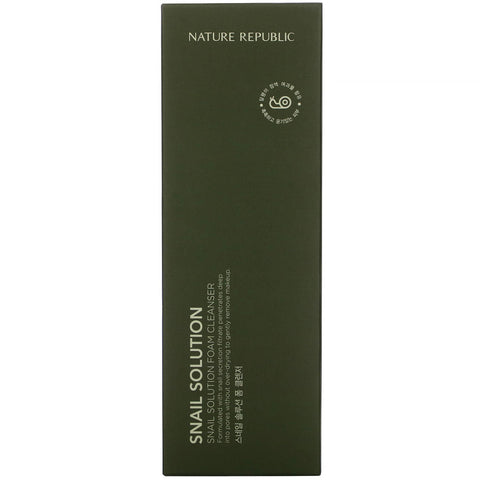 Nature Republic, Snail Solution, Foam Cleanser, 5,07 fl oz (150 ml)