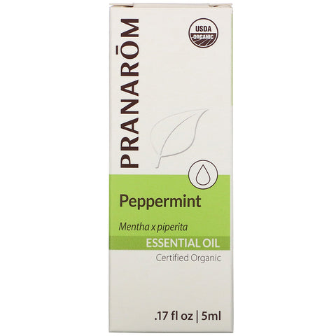 Pranarom, æterisk olie, pebermynte, 0,17 fl oz (5 ml)