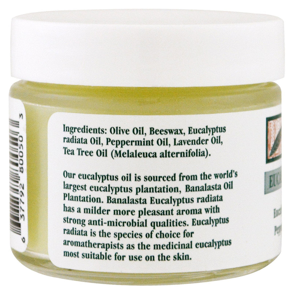 Tea Tree Therapy, masaje para el pecho con eucalipto, 2 oz (57 g)