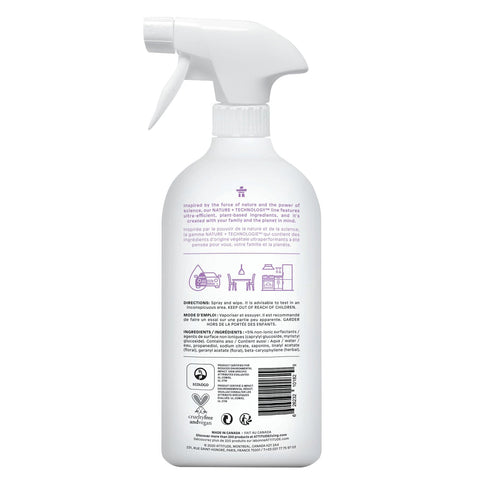 ATTITUDE, Limpiador multiuso, lavanda, 27,1 fl oz (800 ml)