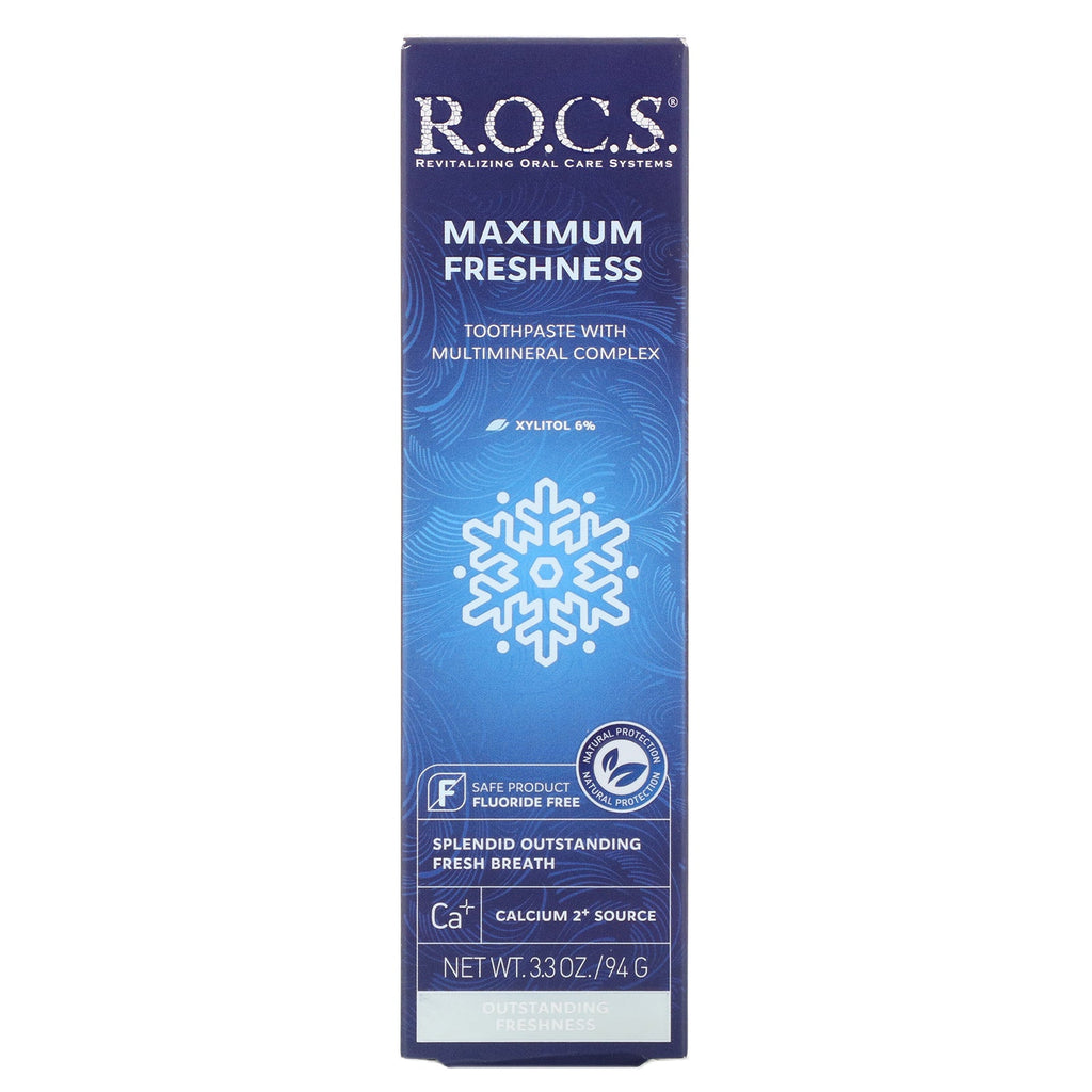 ROCS, Maximum Freshness Tandpasta, 3,3 oz (94 g)