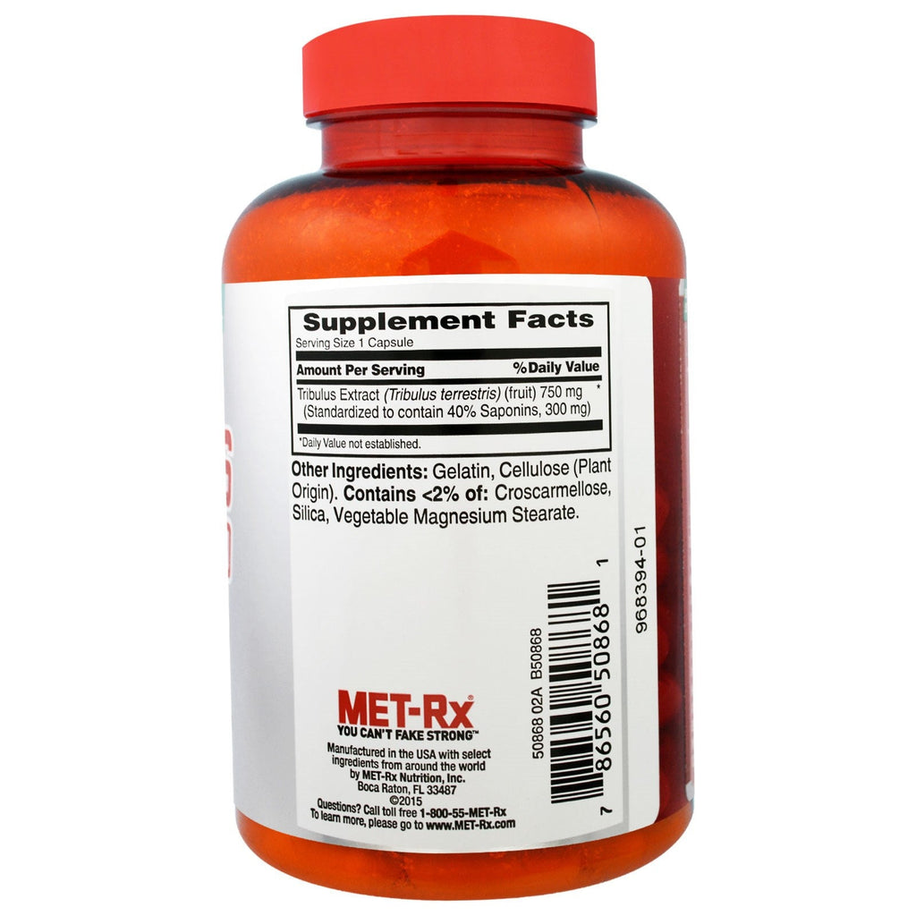 MET-Rx, Tribulus 750, 90 kapsler