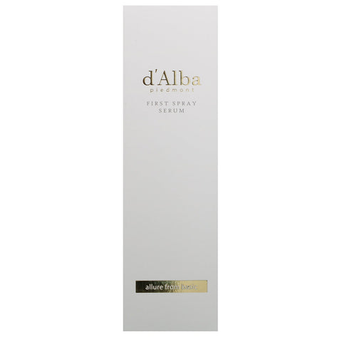 d'Alba, hvid trøffel, første sprayserum, 3,38 oz (100 ml)