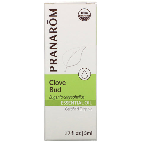 Pranarom, Essential Oil, Clove Bud, .17 fl oz (5 ml)