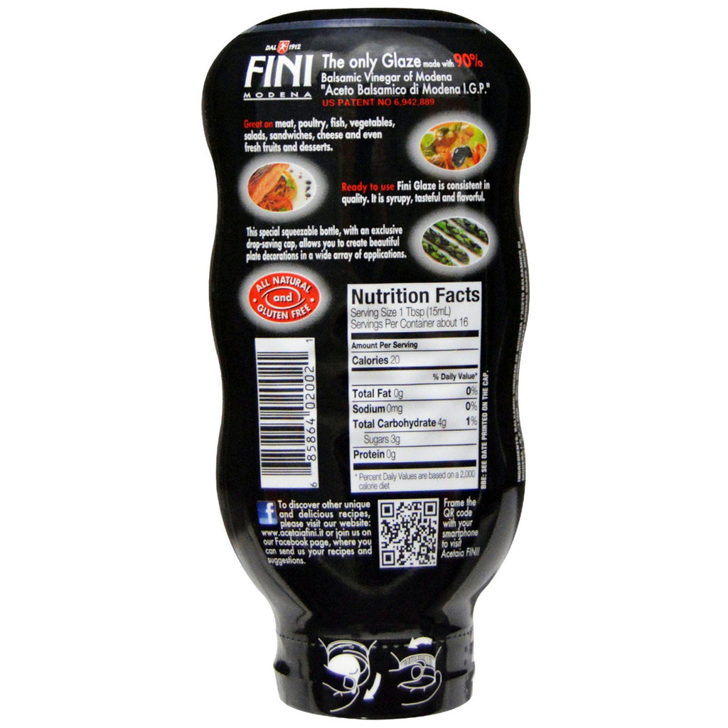 Fini Modena, Reduction of Balsamic Vinegar of Modena, 8.45 fl oz (250 ml)