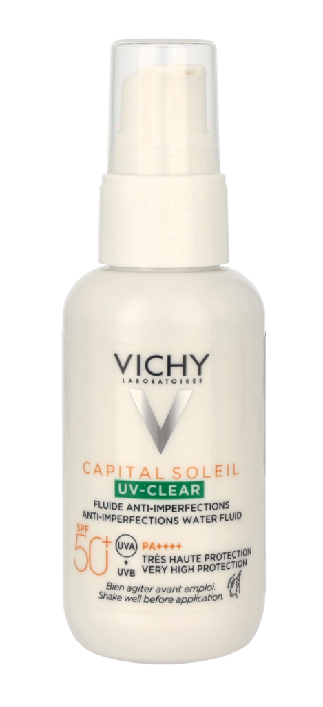 Vichy Capital Soleil UV Clear Agua Anti-Imperfecciones SPF50 40 ml