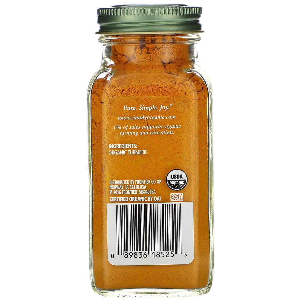 Simply , Turmeric, 2.38 oz (67 g)