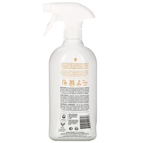 ATTITUDE, Bathroom Cleaner, Citrus Zest, 27.1 fl oz (800 ml)