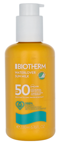 Biotherm Waterlover Sun Milk w/Pump SPF50 200 ml