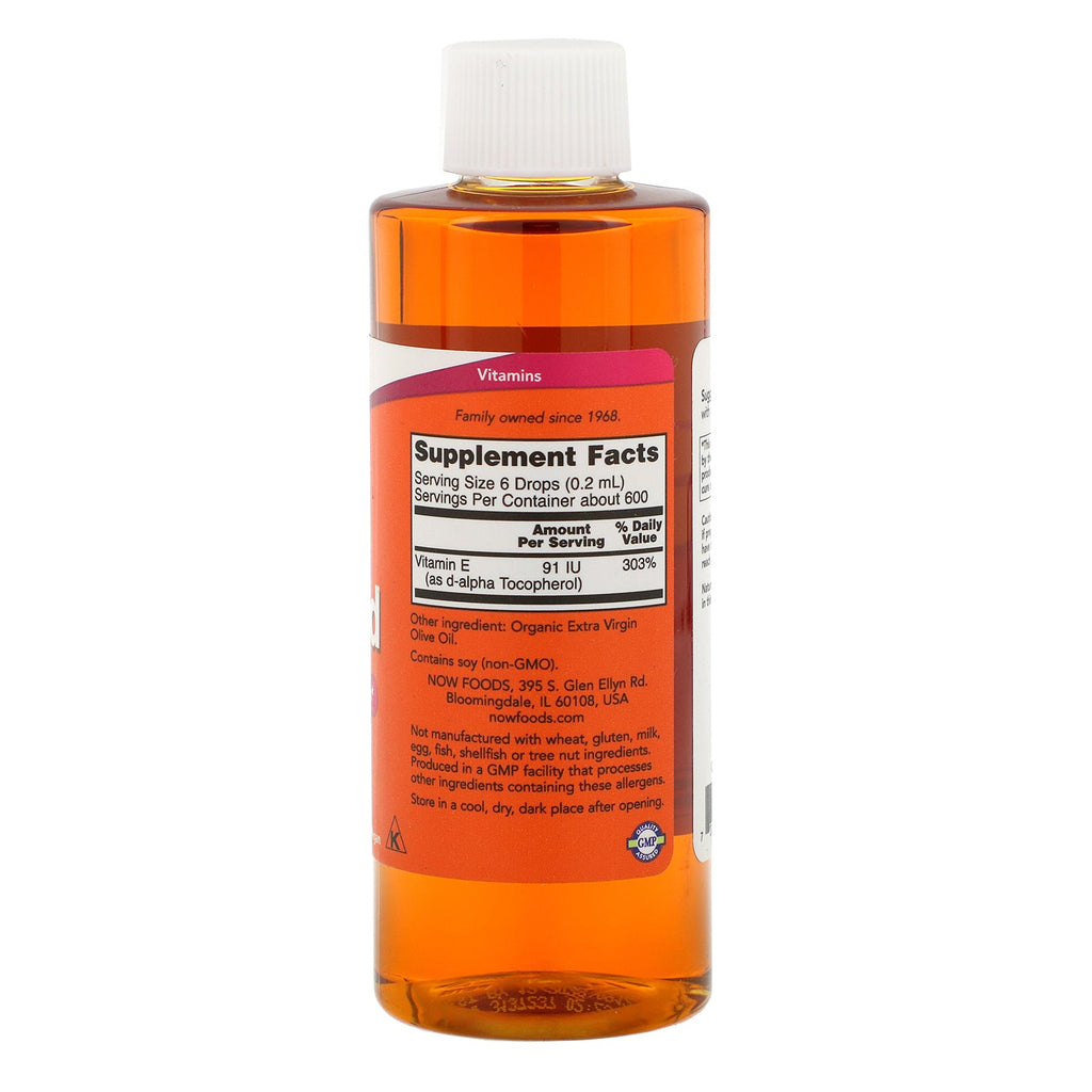 Now Foods, Líquido E natural, 4 fl oz (120 ml)