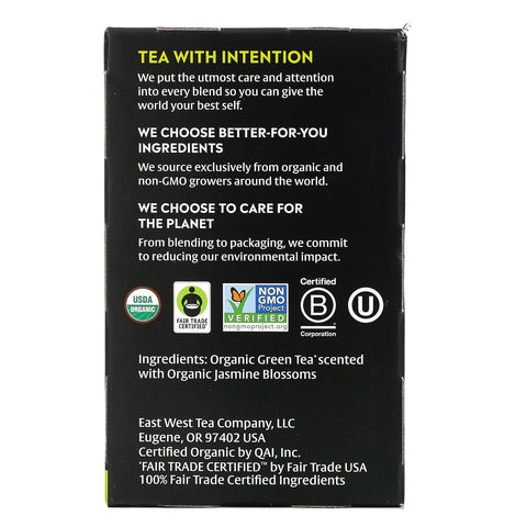 Choice  Teas, Green Tea, Jasmine Green, 16 Tea Bags, .85 oz (24 g)