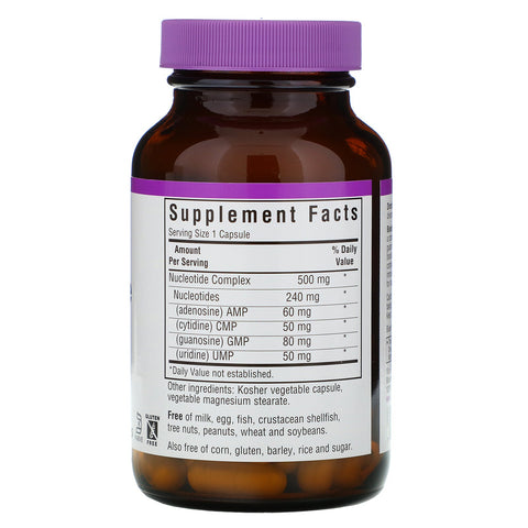 Bluebonnet Nutrition, Complejo de nucleótidos, ARN/ADN, 60 Vcaps