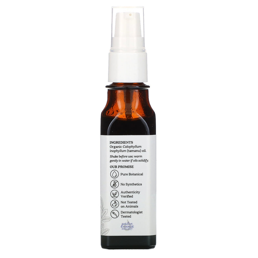 Aura Cacia, Aceite de tamanu para el cuidado de la piel, 1 fl oz (30 ml)