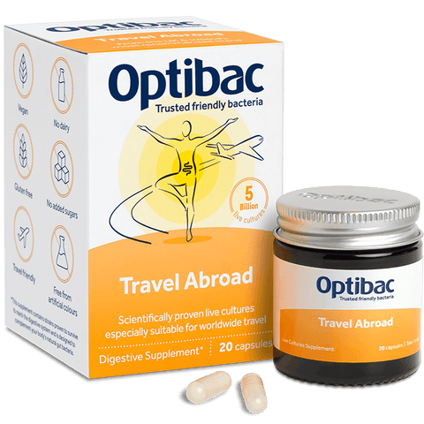 Optibac Probiotics Travel Abroad 20 capsule