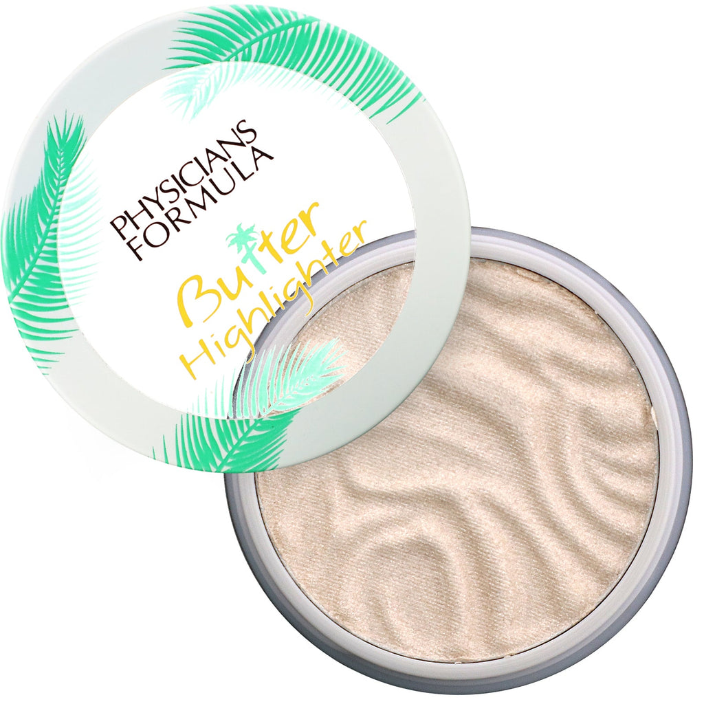 Physicians Formula, Butter Highlighter, Fløde til Powder Highlighter, Pearl, 0,17 oz (5 g)