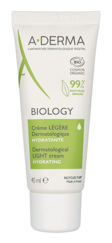 A-Derma Biology Dermatological Light Cream 40 ml