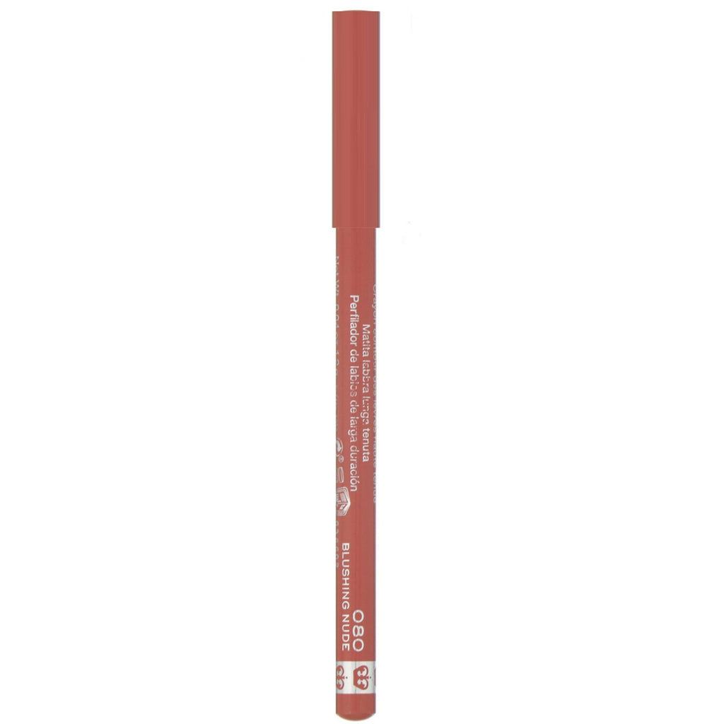 Rimmel London, Lasting Finish, 1000 Kisses Stay On Lip Contouring Pencil, 080 Blushing Nude, .04 oz (1.2 g)