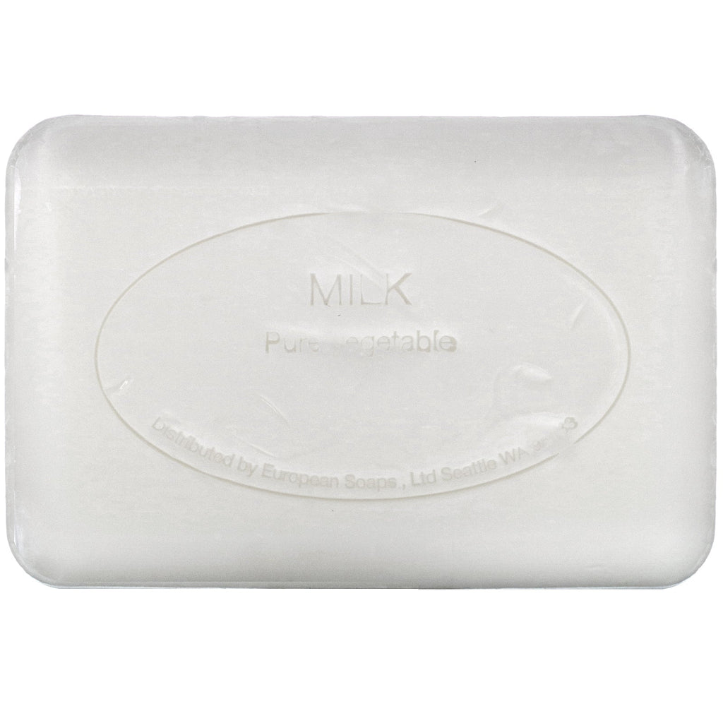 European Soaps, Pre de Provence, Bar Soap, Milk, 8.8 oz (250 g)