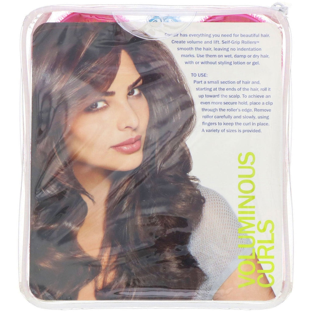 Conair, Self Grip Rollers, Voluminous Curls, 31 Pieces