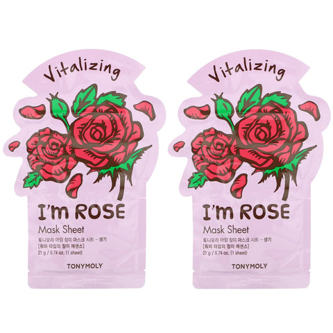 Tony Moly, I'm Rose, Maske & Håndcremesæt, 4-delt sæt