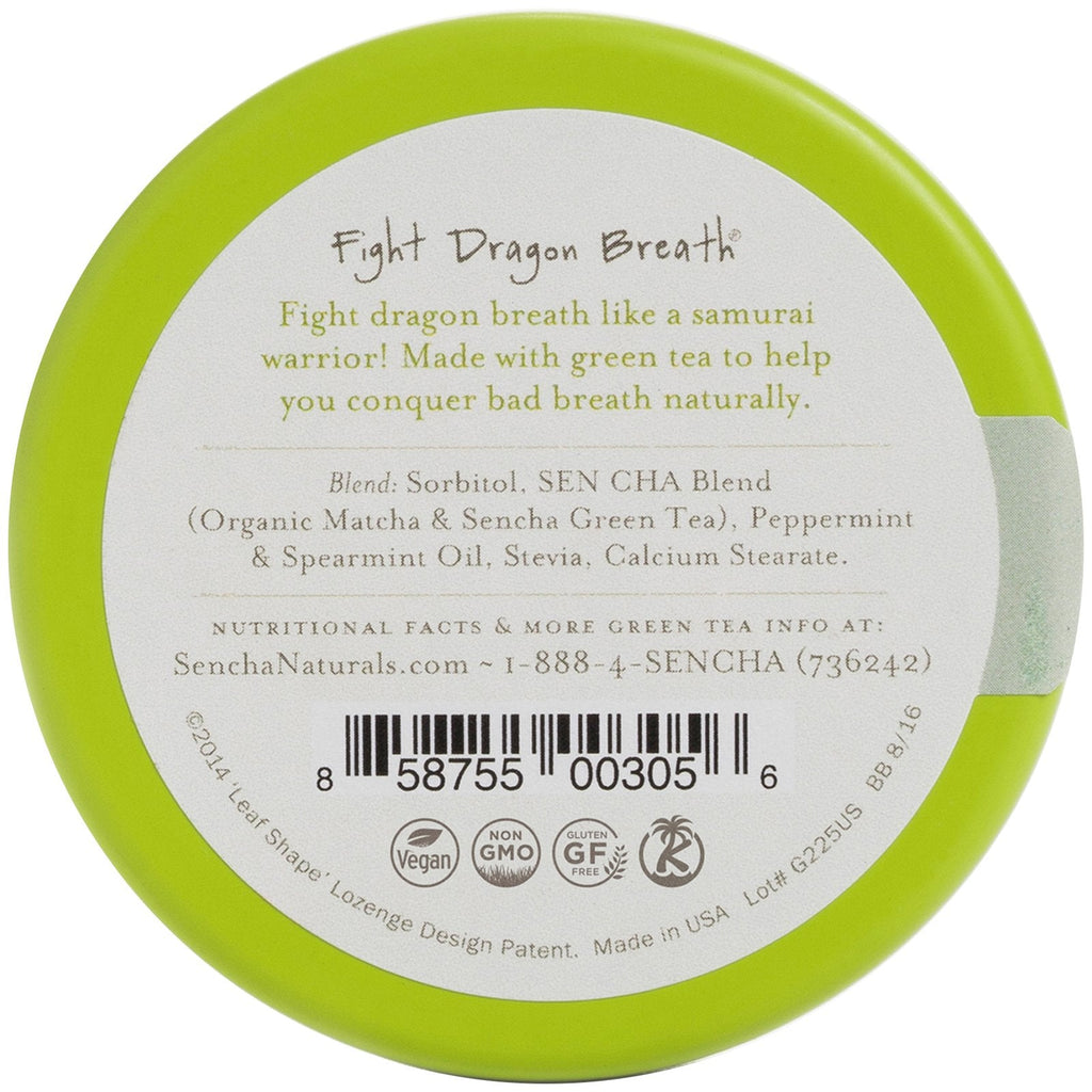 Sencha Naturals, grøn te mynte, marokkansk mynte, 1,2 oz (35 g)