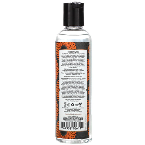 Nubian Heritage, African Black Soap Toner, 4.3 fl oz (127 ml)