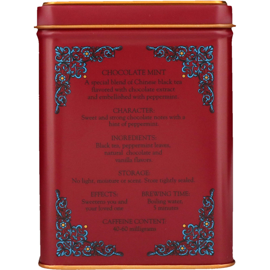 Harney & Sons, HT Tea Blend, Chocolate Mint, 20 Tea Sachets, 1.4 oz (40 g)